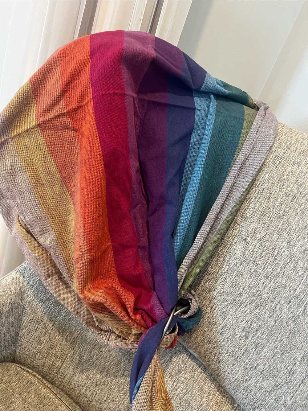 Woven Multicolor Rainbow Girasol Ringsling